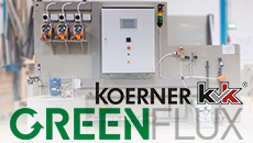 GREENFLUX  die neue, superkompakte Flussmittelaufbereitung von KVK KOERNER
